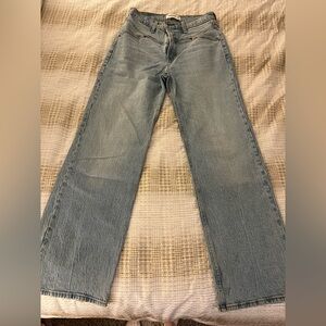 Abercrombie & Fitch High Rise Blue Jeans